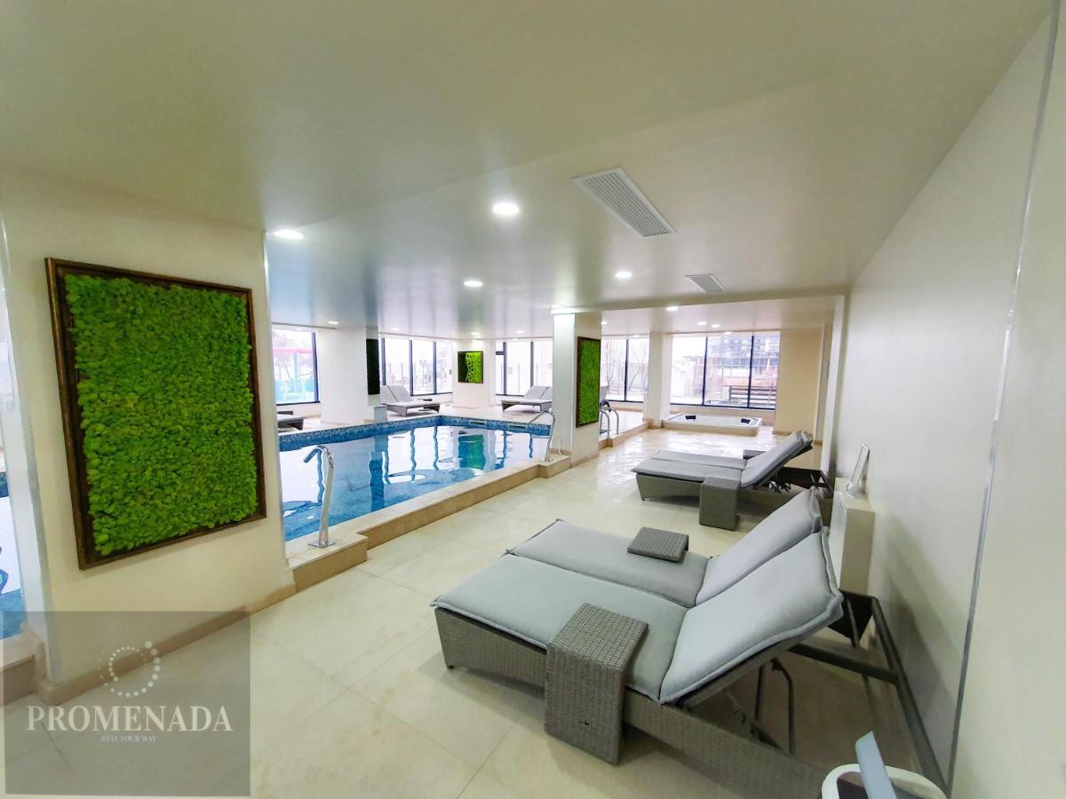 Melisea Aparthotel Pool & Spa Mamaia Nord Năvodari Exteriér fotografie