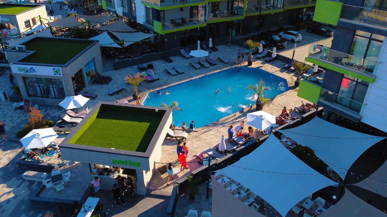 Melisea Aparthotel Pool & Spa Mamaia Nord Năvodari Exteriér fotografie