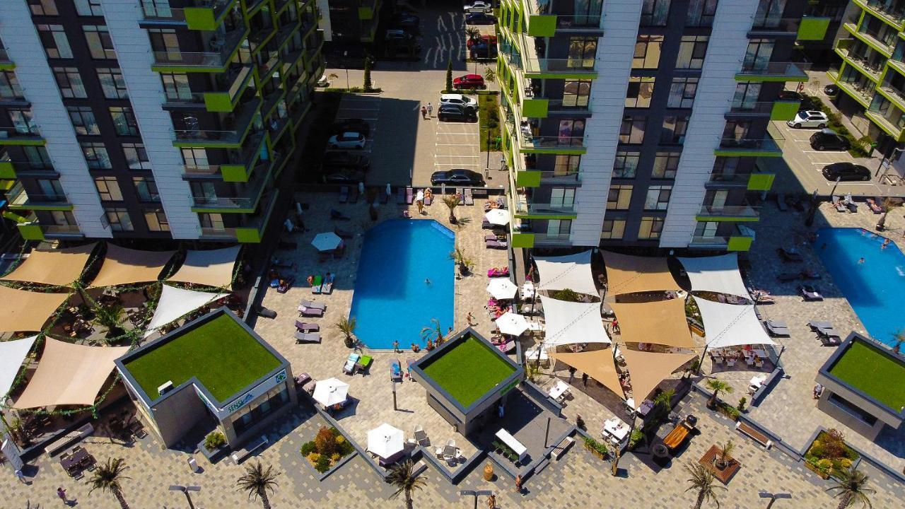 Melisea Aparthotel Pool & Spa Mamaia Nord Năvodari Exteriér fotografie