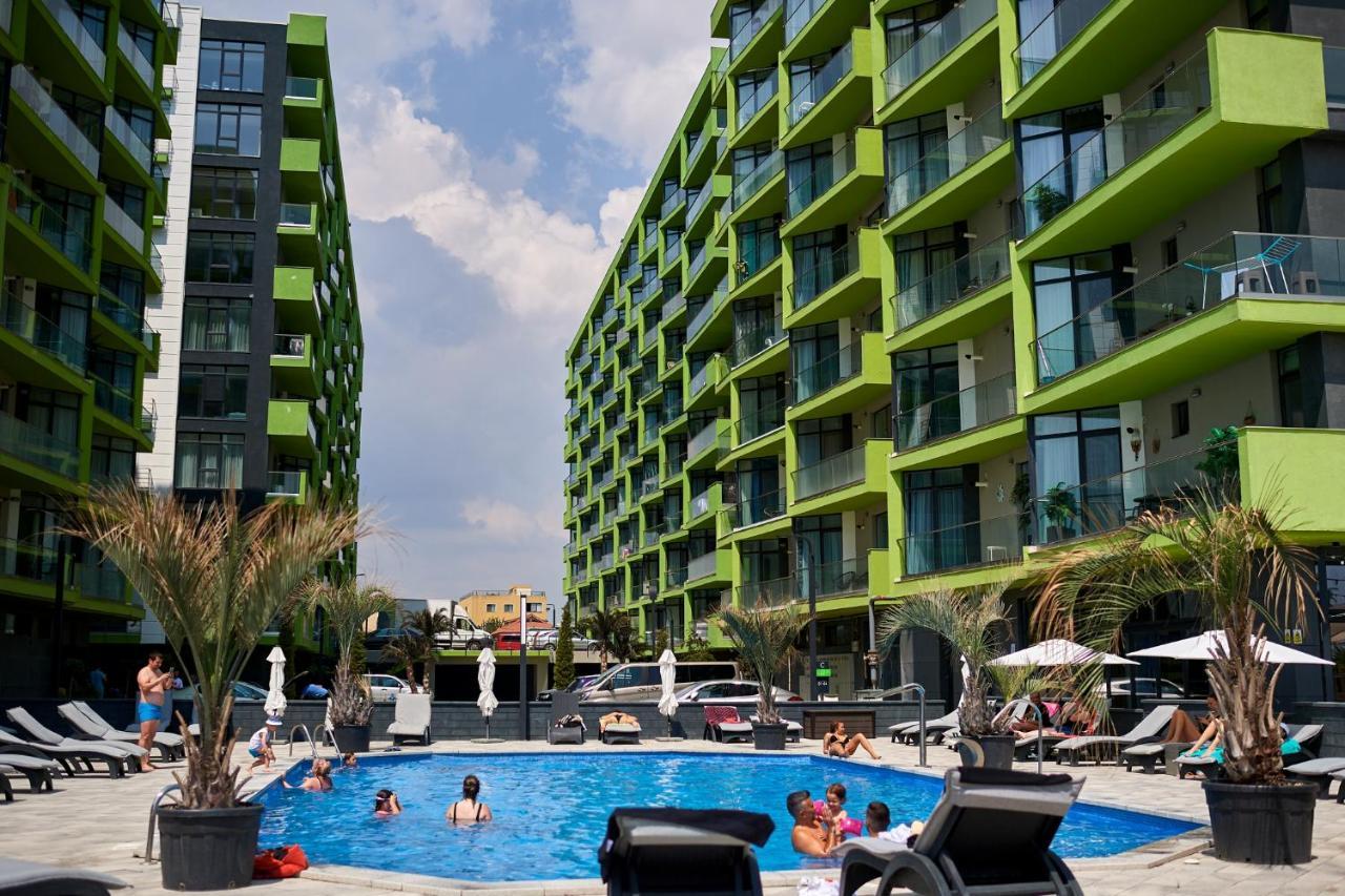 Melisea Aparthotel Pool & Spa Mamaia Nord Năvodari Exteriér fotografie